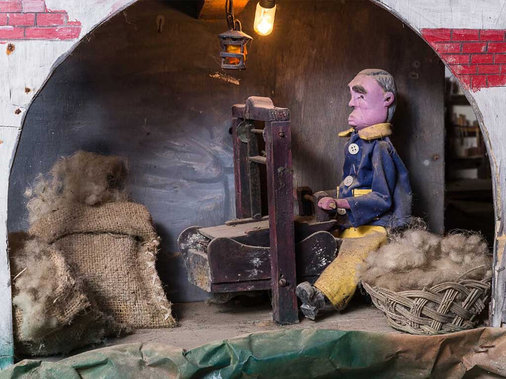 tessitore in presepe