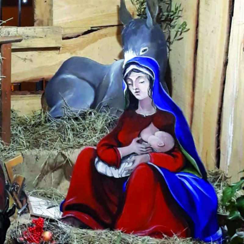 maria nel presepe di aramengo