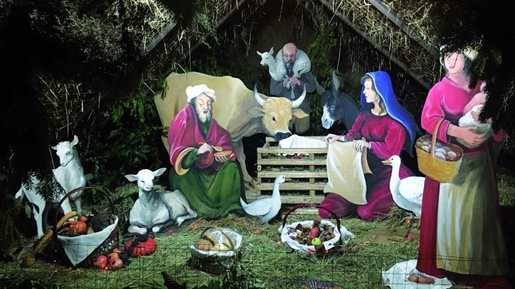foto mangiatoria presepe di aramengo