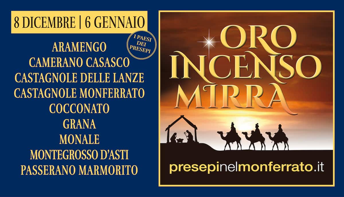 banner presepi con logo e elenco partecipanti