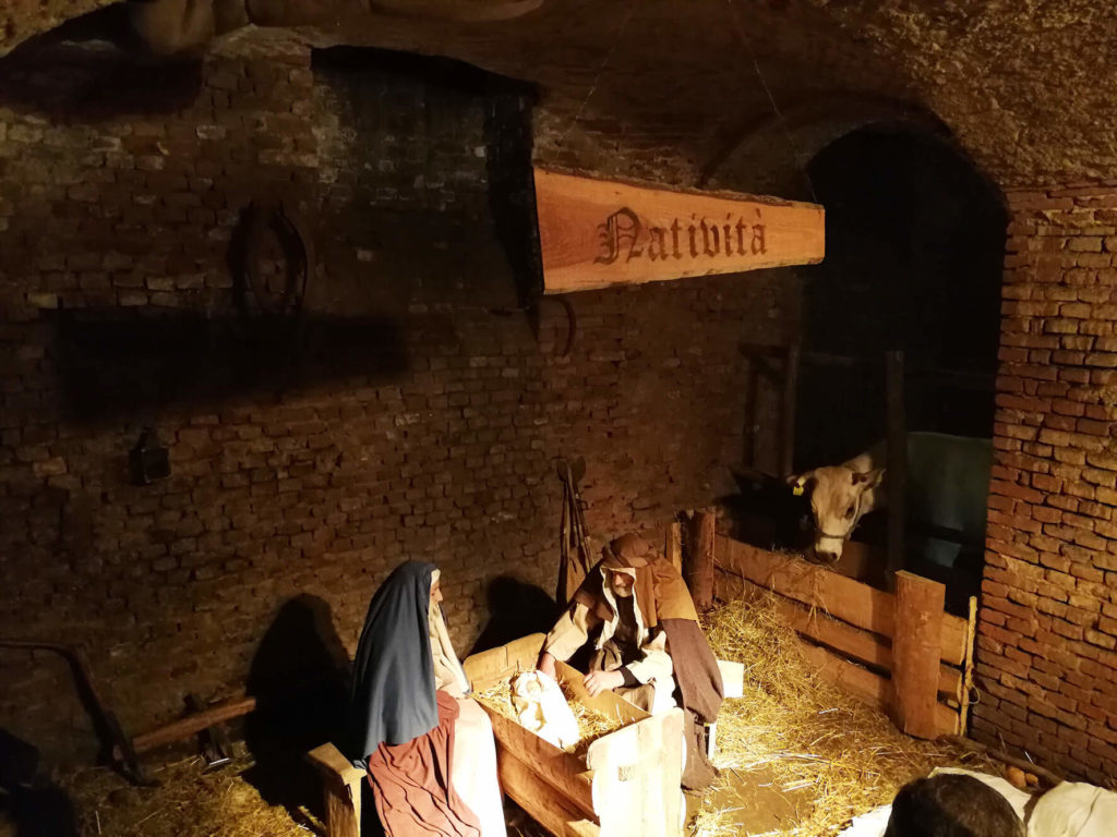 San Damiano scena presepe vivente S Famiglia