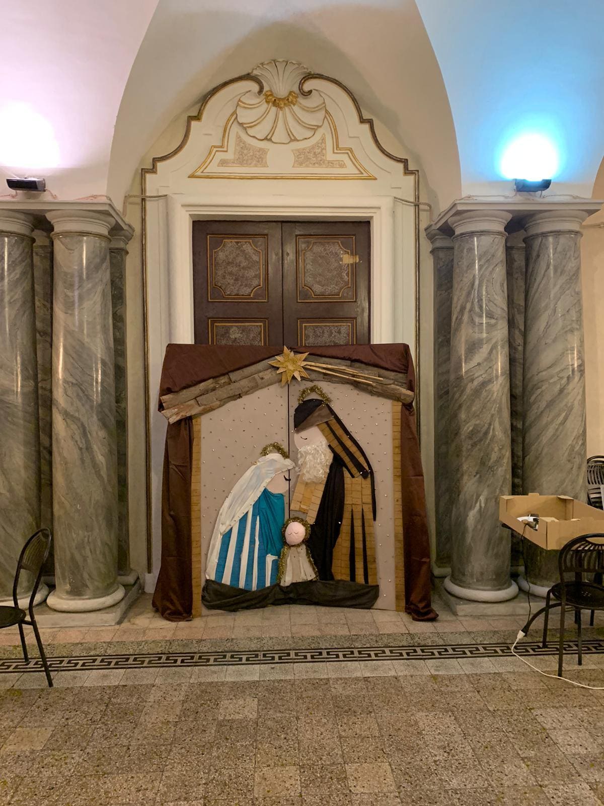 presepe sale del castello Castell'Alfero