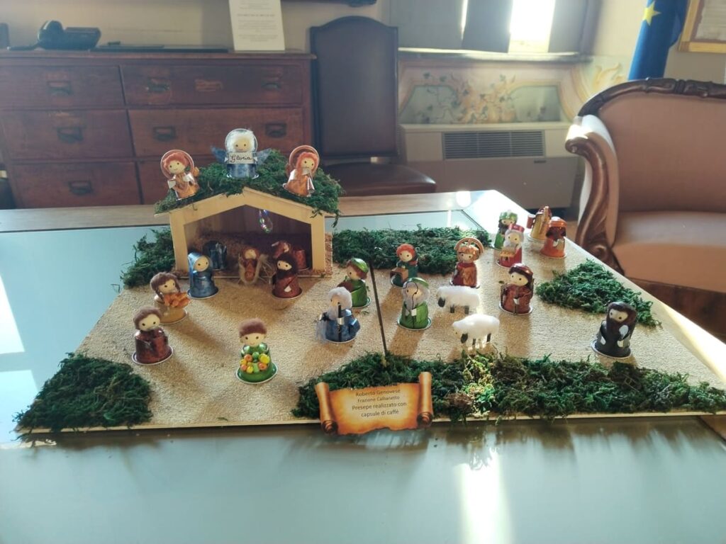 Presepe capsule caffé Castell'ALfero